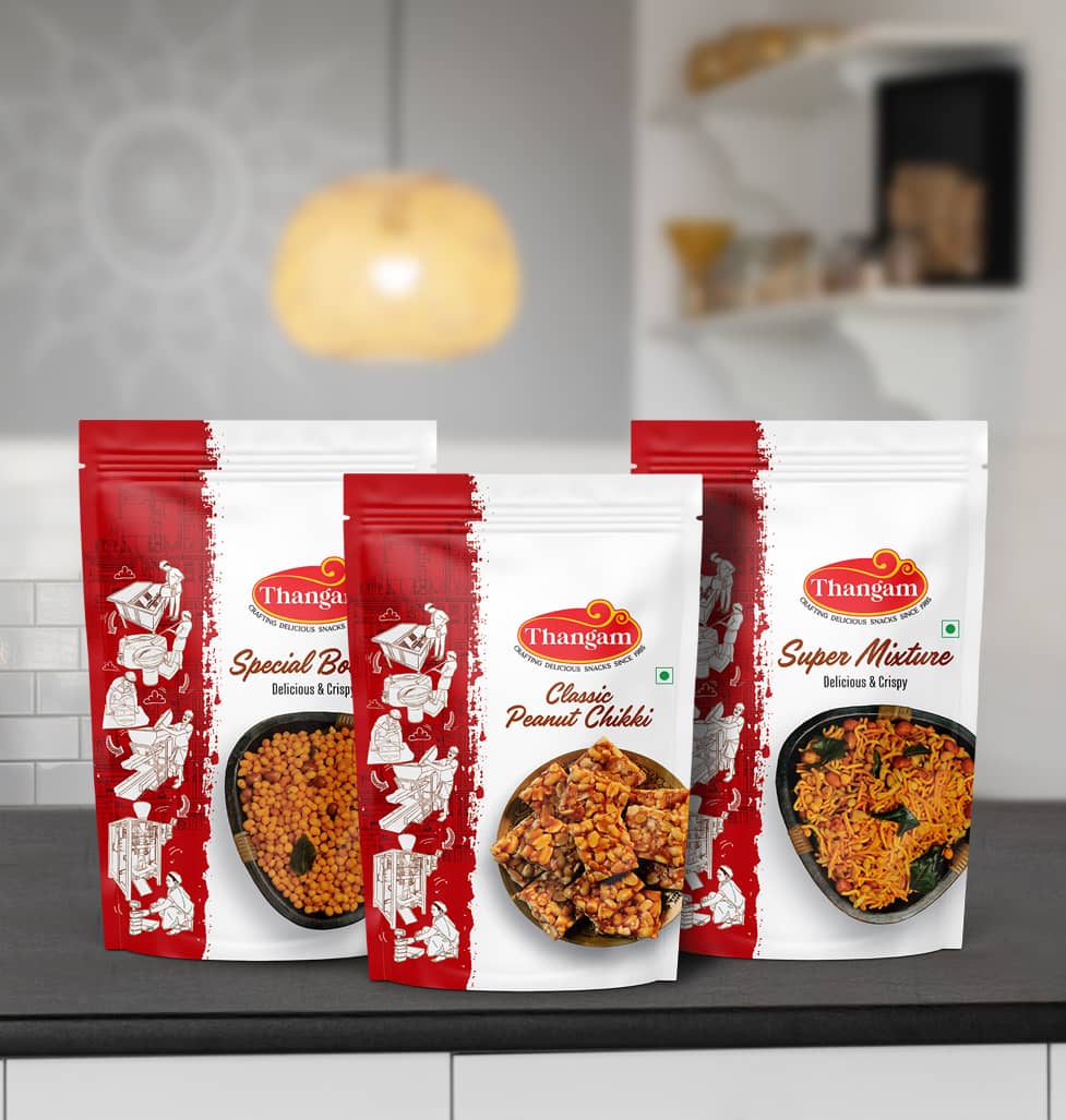 Special Boondi, Classic Peanut Chikki & Super Mixture